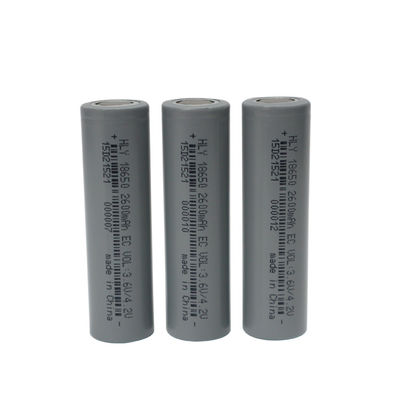 BIS 3.6 Volt Lithium Ion 2600mah 18650 Sel Baterai Tingkat Tinggi