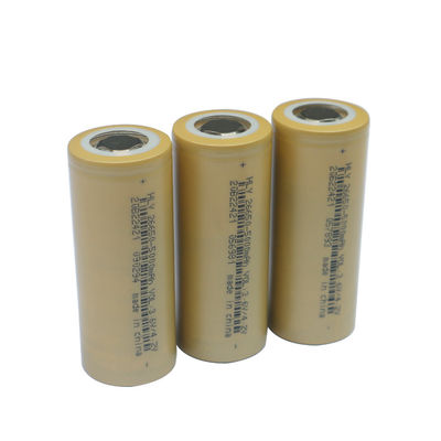 HLY Kapasitas Besar lithium 26650 Baterai 5000mah 3.6V Tingkat Tinggi Untuk Alat-Alat Listrik