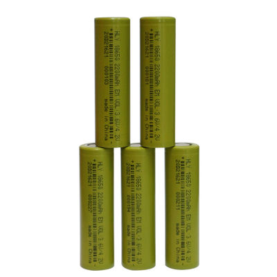 Baterai HLY Rechargeable Cylindrical 2200mah 18650 Untuk Sepeda Listrik