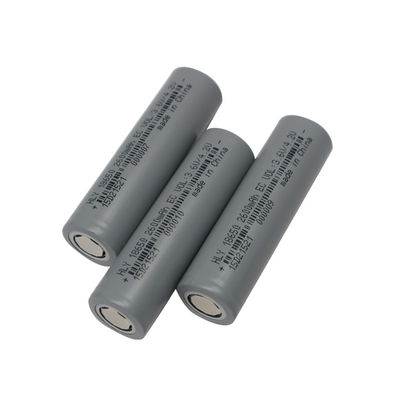 Baterai HLY Kapasitas Tinggi 18650 2600mAh 3.6V Baterai Lithium Ion Isi Ulang