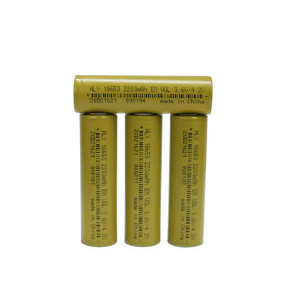 3.6 Volt 18650 2200mah Baterai Li Ion Isi Ulang Super Kapasitas Tinggi