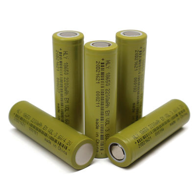3.6 Volt 18650 2200mah Baterai Li Ion Isi Ulang Super Kapasitas Tinggi