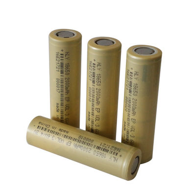 500 Kali Daya Tinggi Isi Ulang 2000mah 18650 Sel Baterai Untuk Elektronik Konsumen