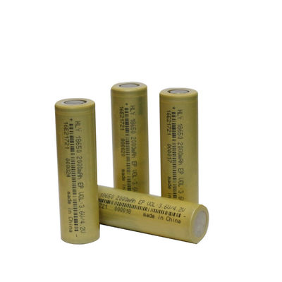 Keamanan Tinggi 3,6 Volt Baterai 2000mah 18650 Isi Ulang Untuk Skuter Listrik