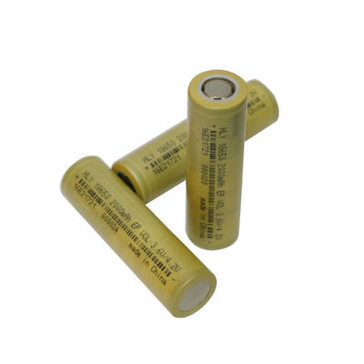 Keamanan Tinggi 3,6 Volt Baterai 2000mah 18650 Isi Ulang Untuk Skuter Listrik