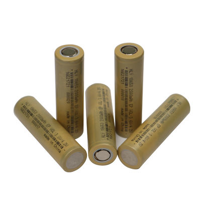 3.6V Kapasitas Tinggi 2200mah 18650 Baterai Lithium Isi Ulang Untuk Penyedot Debu