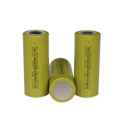 Sel Baterai Lifepo4 Silinder LFP 26650 4000mAh Untuk Penyimpanan Energi Rumah Tangga