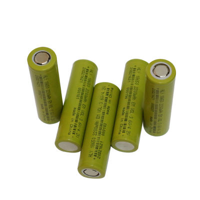 Baterai Lithium Isi Ulang 18650, Sel Baterai Lithium Ion 3.6v 2200mah