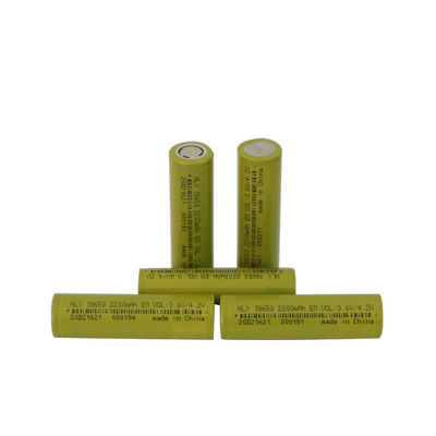 BIS Long Cycle Life 2200mah 18650 Baterai Baterai Li Ion Silinder Untuk Sepeda Keseimbangan