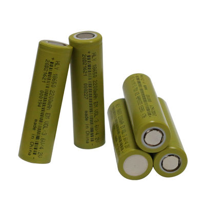 Baterai Lithium Debit Tinggi 18650 2200mah Untuk Peralatan Rumah Tangga