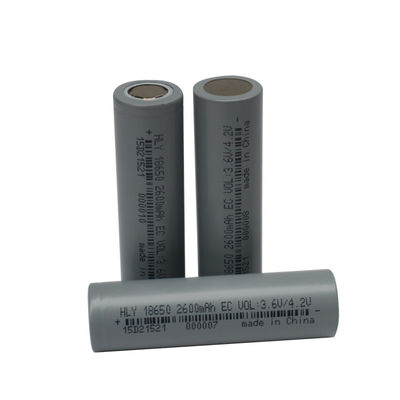 Deep Cycle Lithium 18650 3.7 Volt 2600mah Baterai Isi Ulang Untuk Skuter Listrik