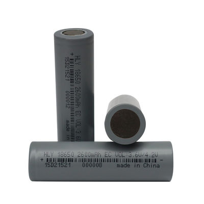 Deep Cycle Lithium 18650 3.7 Volt 2600mah Baterai Isi Ulang Untuk Skuter Listrik