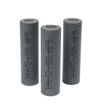 Sel Baterai Lithium Ion HLY 2600mah 18650 Baterai 3.6V Isi Ulang BIS
