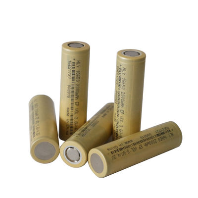 3,6 Volt 2000mAh Baterai Lithium Ion 18650 Isi Ulang Untuk Skuter Listrik