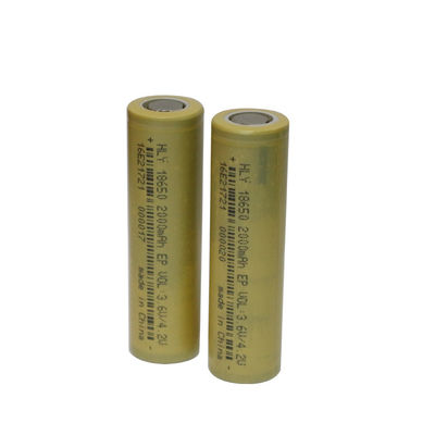 2000mAh 3.6V 18650 Baterai Lithium Ion 500 Kali Untuk Alat Listrik