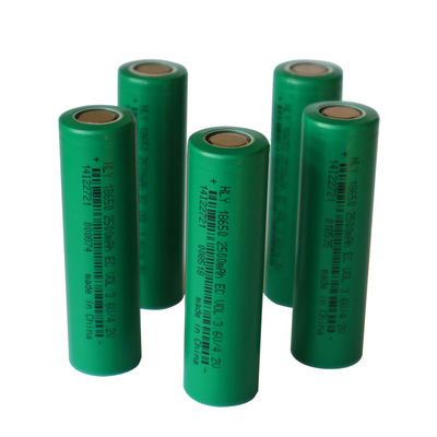 BIS Disetujui Baterai Lithium Ion 18650 2500MAh EC Untuk Sepeda Elektronik
