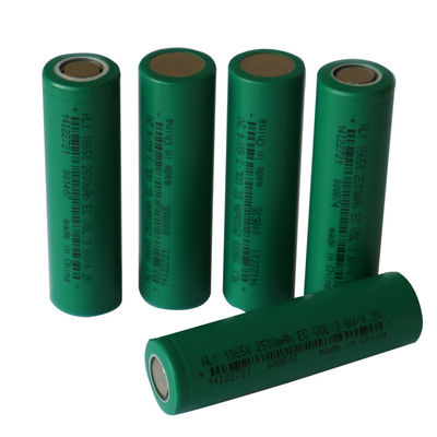 BIS Disetujui Baterai Lithium Ion 18650 2500MAh EC Untuk Sepeda Elektronik