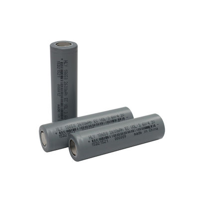 500 kali Silinder 18650 Baterai Li Ion 3.6V 2600mAh Baterai Isi Ulang