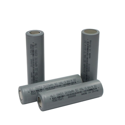 500 kali Silinder 18650 Baterai Li Ion 3.6V 2600mAh Baterai Isi Ulang