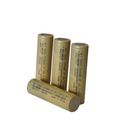 Sel Baterai Lithium Ion Silinder Daya Seluler Senter Terang 18650 2000mAh