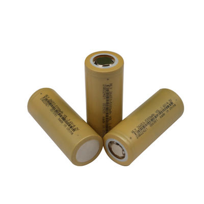Deep Cycle NMC Lithium Cylindrical Battery Cells 1500 Kali 26650 Daya Tingkat Tinggi