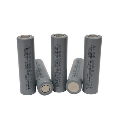 Daya Tinggi Silinder Li Ion 2600mah 18650 Baterai Isi Ulang