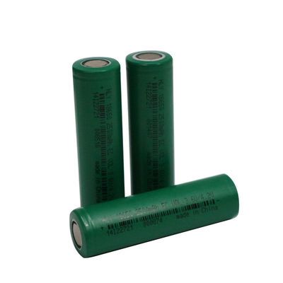 2500mAh 3.6V Baterai Surya Isi Ulang yang Disesuaikan, Sel Daya 18650