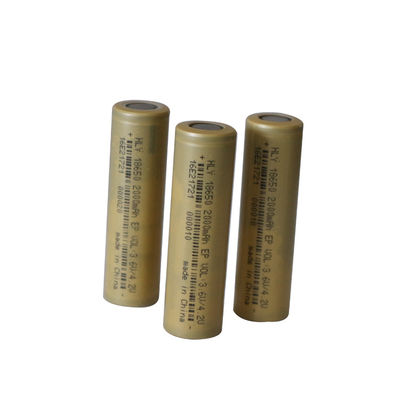 Tingkat Tinggi 3.6V 2000mAh 18650 penggantian Baterai Isi Ulang Untuk Lampu Tenaga Surya