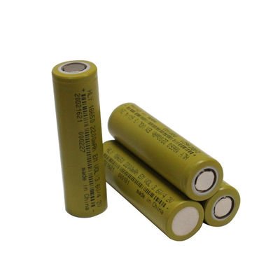 FCC Solar 18650 2200MAh Baterai Isi Ulang Lithium Ion Untuk Lampu Taman