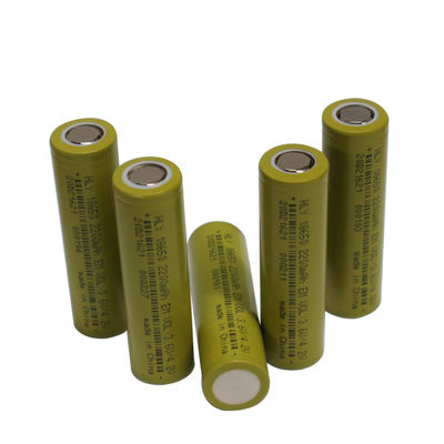 FCC Solar 18650 2200MAh Baterai Isi Ulang Lithium Ion Untuk Lampu Taman